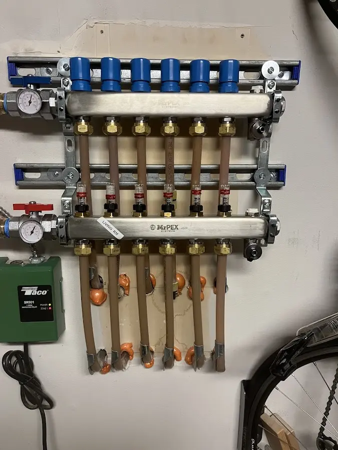 Plumber performing Water Heater Repair at a residential property in Noblesville